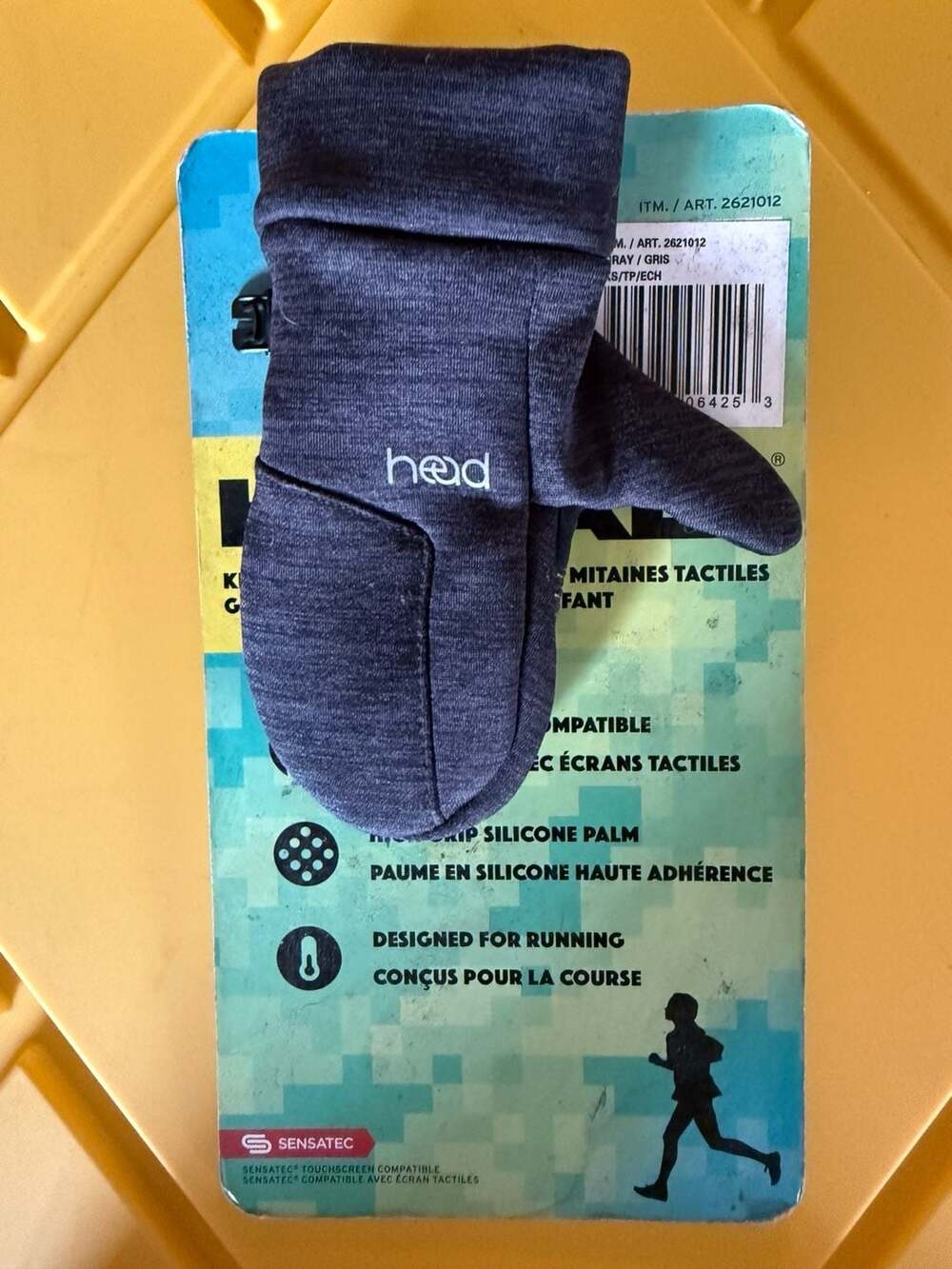 Head Kids Touchscreen Gloves & Mittens Gray XS
